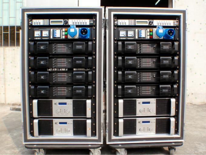 La Manche 2 son stéréo réglé d'équipement du DJ d'amplificateur de puissance de transformateur de 1200 watts
